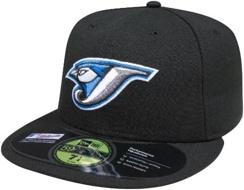 New Era MLB Toronto Blue Jays Authentic On Field Game 59FIFTY Cap, Black