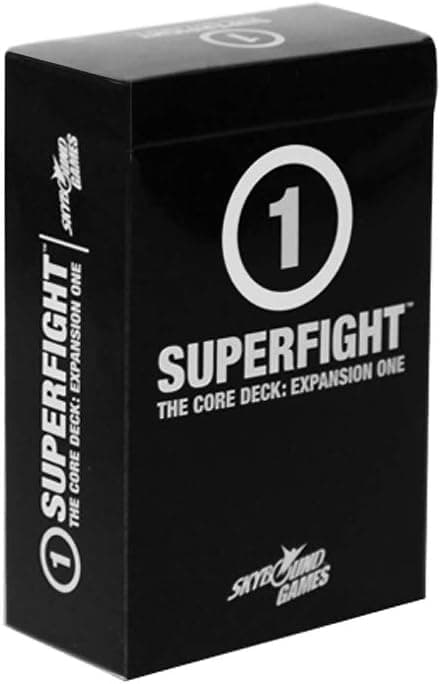 Superfight Core Expansion 1 Deck: 100 More Cards for the Game of Absurd Arguments | Game of Super Powers and Super Problems, For Kids, Teens and Adults, 3 or More Players, Ages 8 and Up