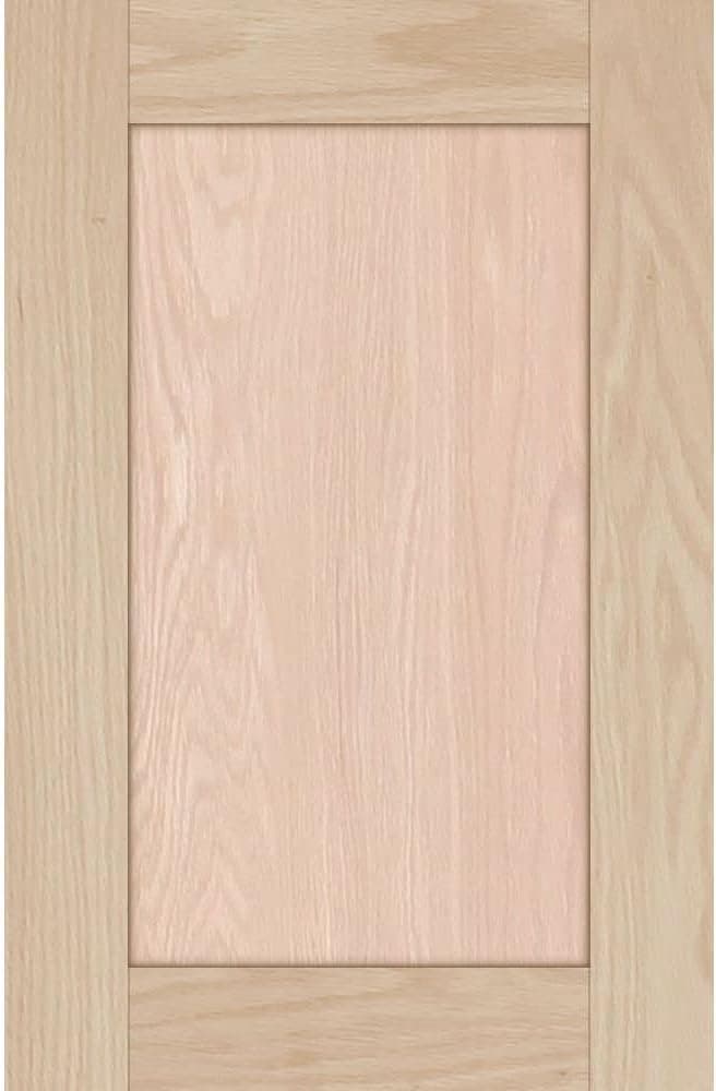 Kendor Unfinished Oak Shaker Cabinet Door 20H x 13W