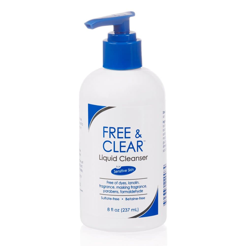 Free & Clear Liquid Cleanser, For Sensitive Skin 8 fl oz (Pack of 1 )