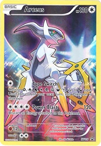 Pokemon Arceus Full Art Foil Black Star Promo XY116