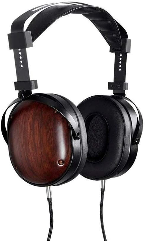 Monolith M565C Over Ear Planar Magnetic Headphones - Black/Wood with 106mm Driver, Closed Back Design, Comfort Ear Pads for Studio/Professional