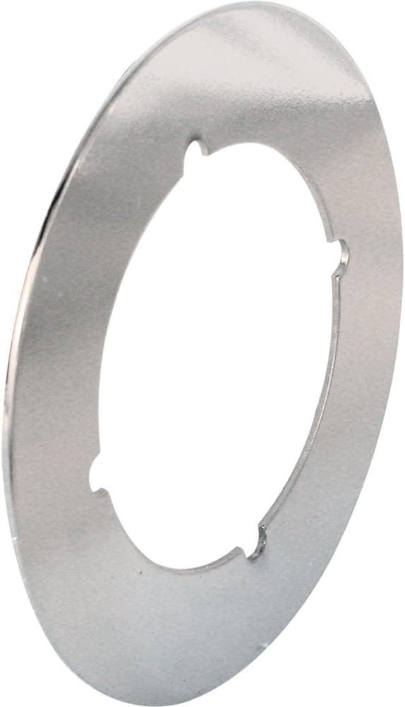 Defender Security U 9517 3-1/2 inch Chrome plated Back Plate (2 pack)