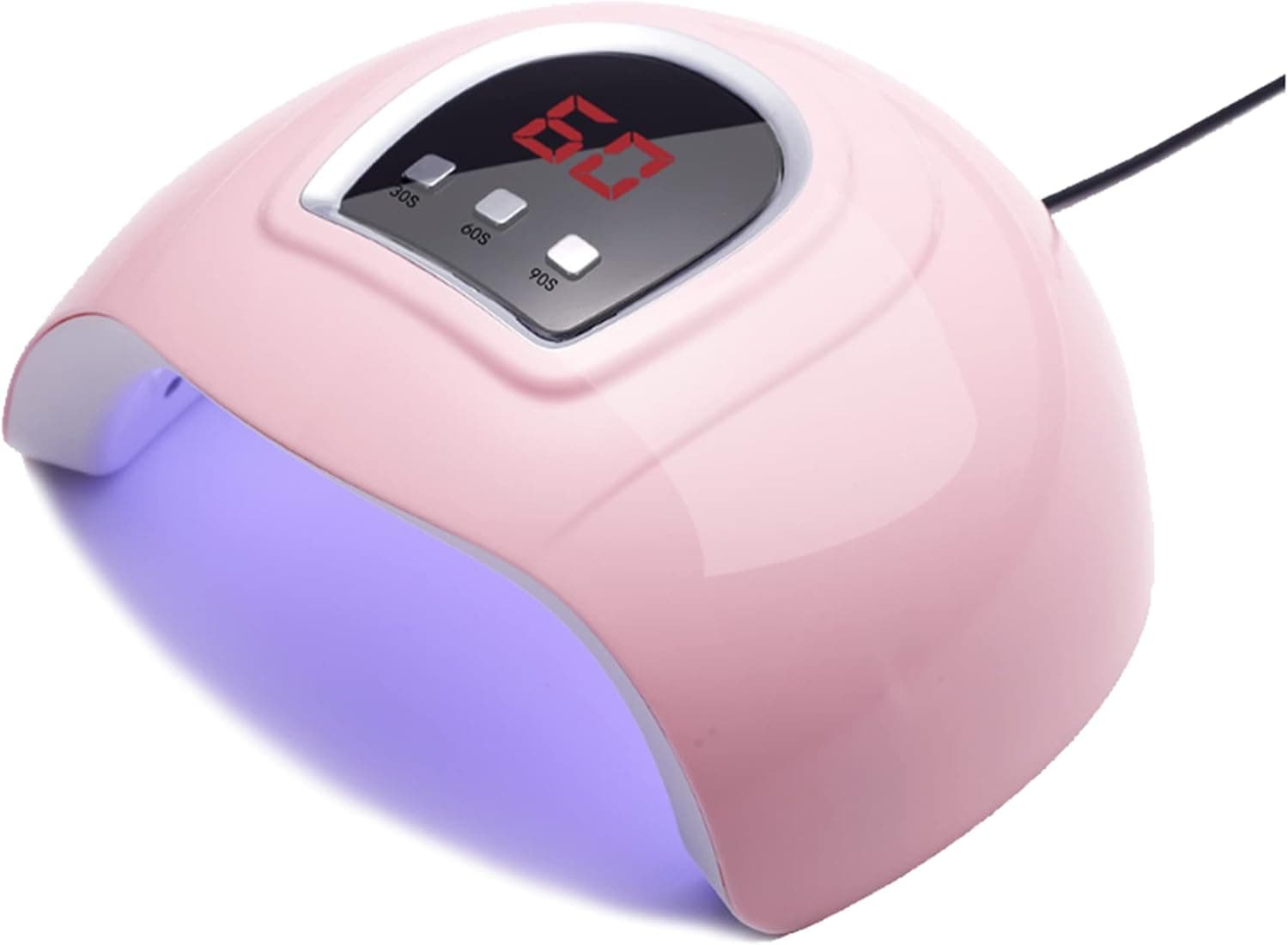 Gel UV LED Nail Lamp with 3 Timer Nail Dryer 54W Portable Nail Dryer Curing Lamp with Automatic Sensor USB Charger Curing Lamp for Nail Polish Curing