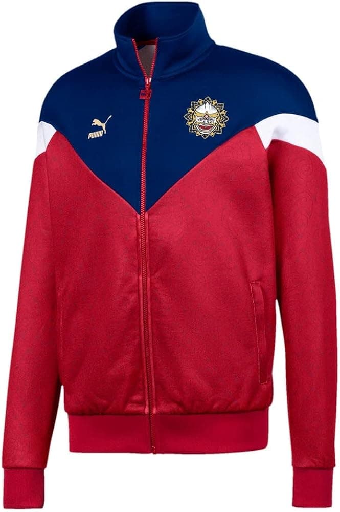 Puma - Mens Bangkok Track Jacket Size: Color: Chili Pepper/Puma New