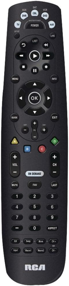 Rca Rcrp05b 5-Device Cable Remote