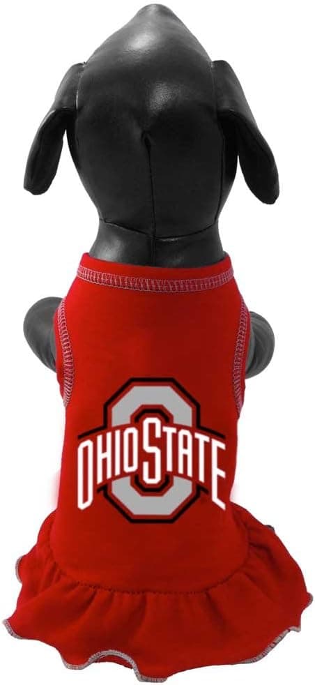 NCAA Ohio State Buckeyes Cheerleader Dog Dress