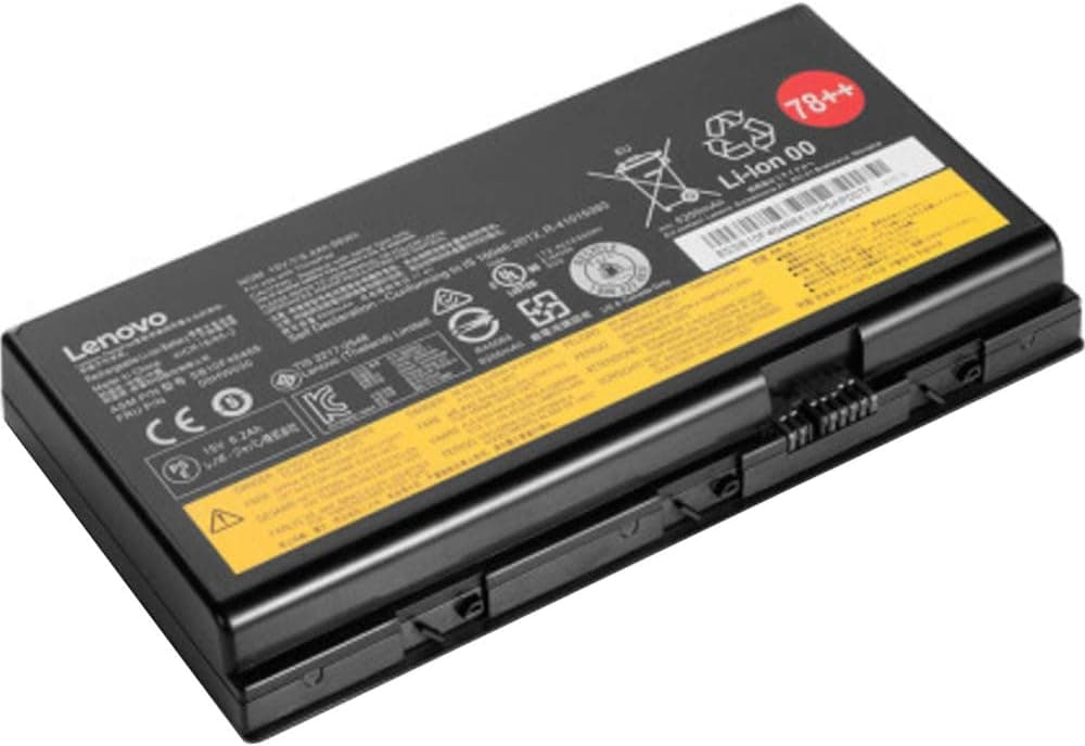 Lenovo 8 Cell ThinkPad Battery 78++ (4X50K14092) For P70 And P71 Only