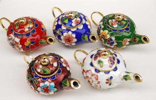 Cloisonne Teapot