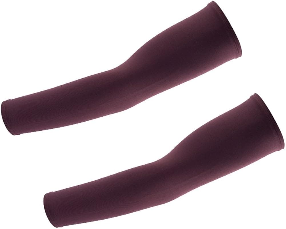 TOPLOR Sun UV Protection Compression Arm Sleeves - Football Basketball Golf Cooling Arm Cover Tattoo Sleeves