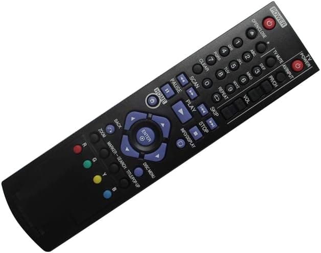 HCDZ Replacement Remote Control for LG BP120C BP125 BP200 BP220 BP230 BP300 BP320 Blu-ray BD DVD Player