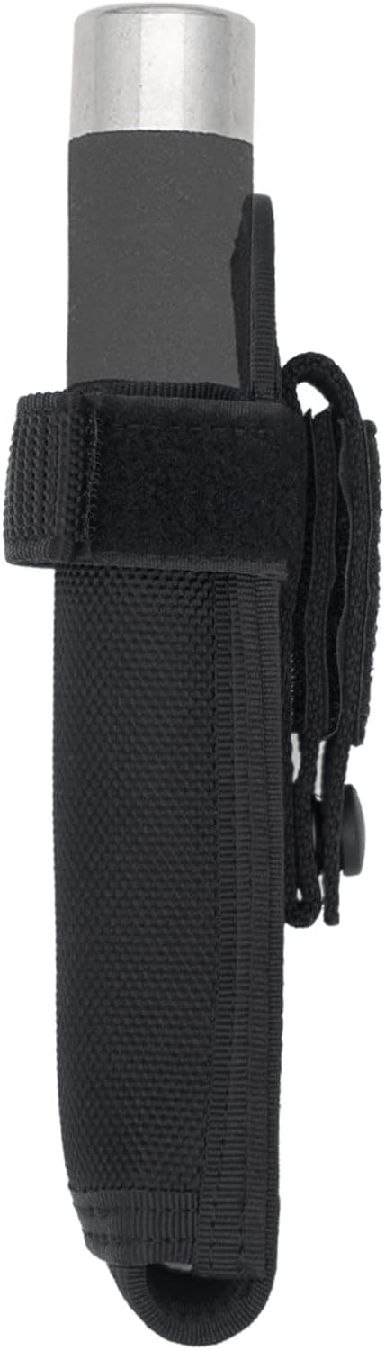 Dotacty Universal Baton Holder 21" - 26" Expandable Baton Holster for Duty Belt MOLLE Telescopic Baton Nylon Pouch ASP Baton Case Flashlight Sheath Tactical Tool Carrier Police LE Security Officer