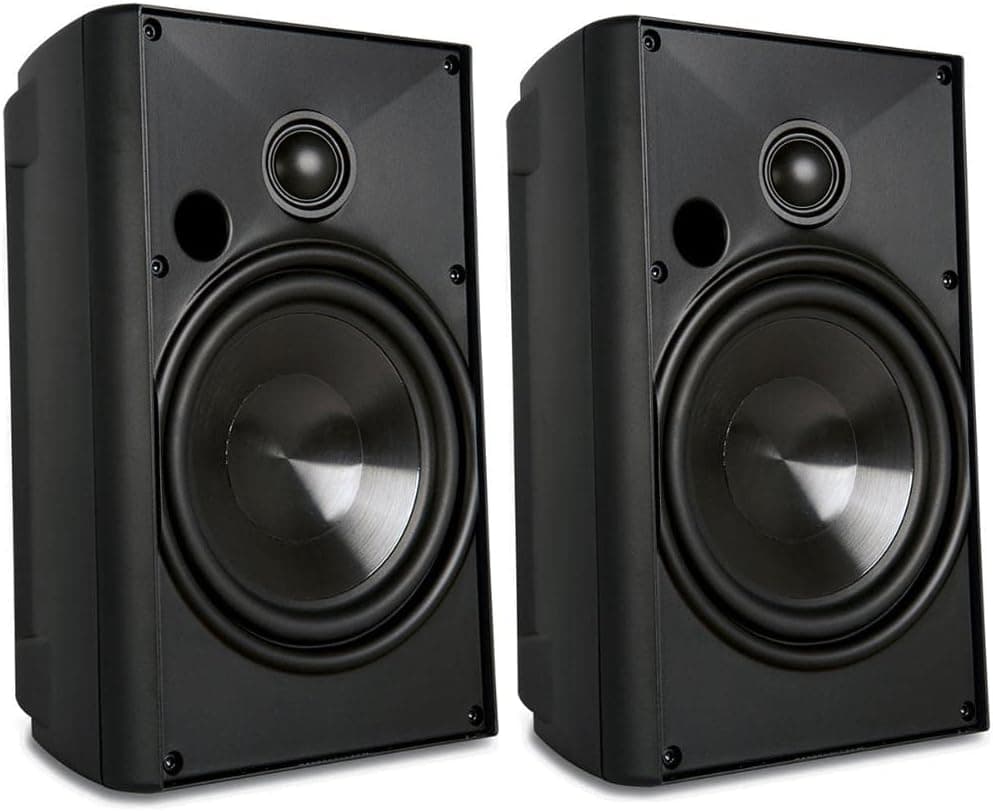 Proficient Audio Systems AW650Blk/PAS41653 6.5-Inch Indoor/Outdoor Speakers (Black) (Discontinued by Manufacturer)