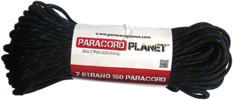 PARACORD PLANET 550lb Type III Nylon Paracord with Heat Sealed Ends