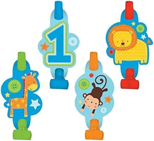 One Wild Boy 1st Birthday Blowers