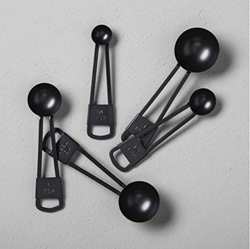 Measuring Spoons 5pc - Black - Hearth & Hand with Magnolia