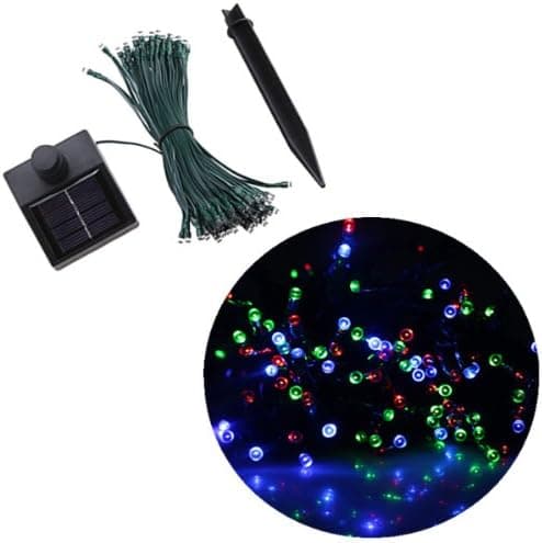 55ft 100 LED Solar String Fairy Lights Multi Color Outdoor Garden Xmas