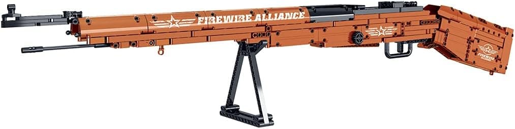 Simulation Sniper Rifle Building Bricks Toy 715 Pieces, Educational Construction Toys Compatible with Lego