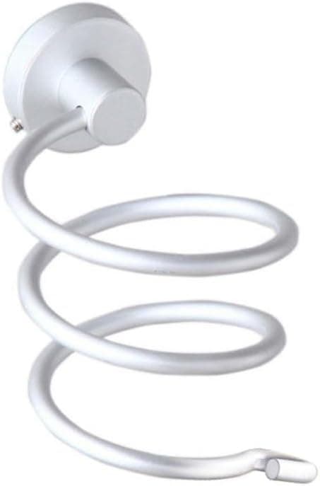 Bestpriceam Wall Hair Dryer Rack Space Aluminum Bathroom Wall Holder Shelf Storage