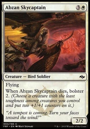 Magic The Gathering - Abzan Skycaptain (004/185) - Fate Reforged