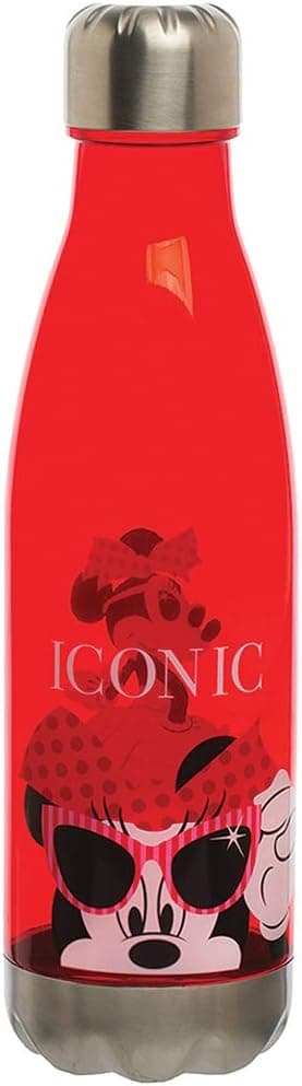 Minnie Mouse Character Tritan Slimline Water Bottle