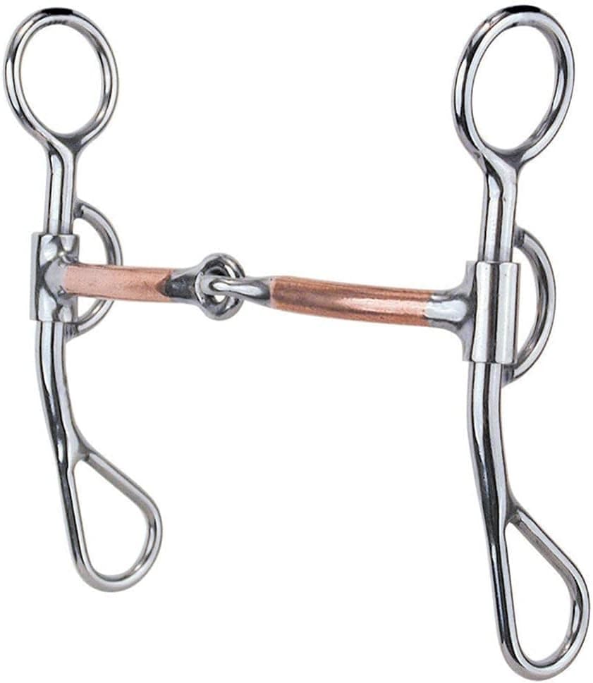 Reinsman 424 Argentine Snaffle with Smooth Copper; Stage B