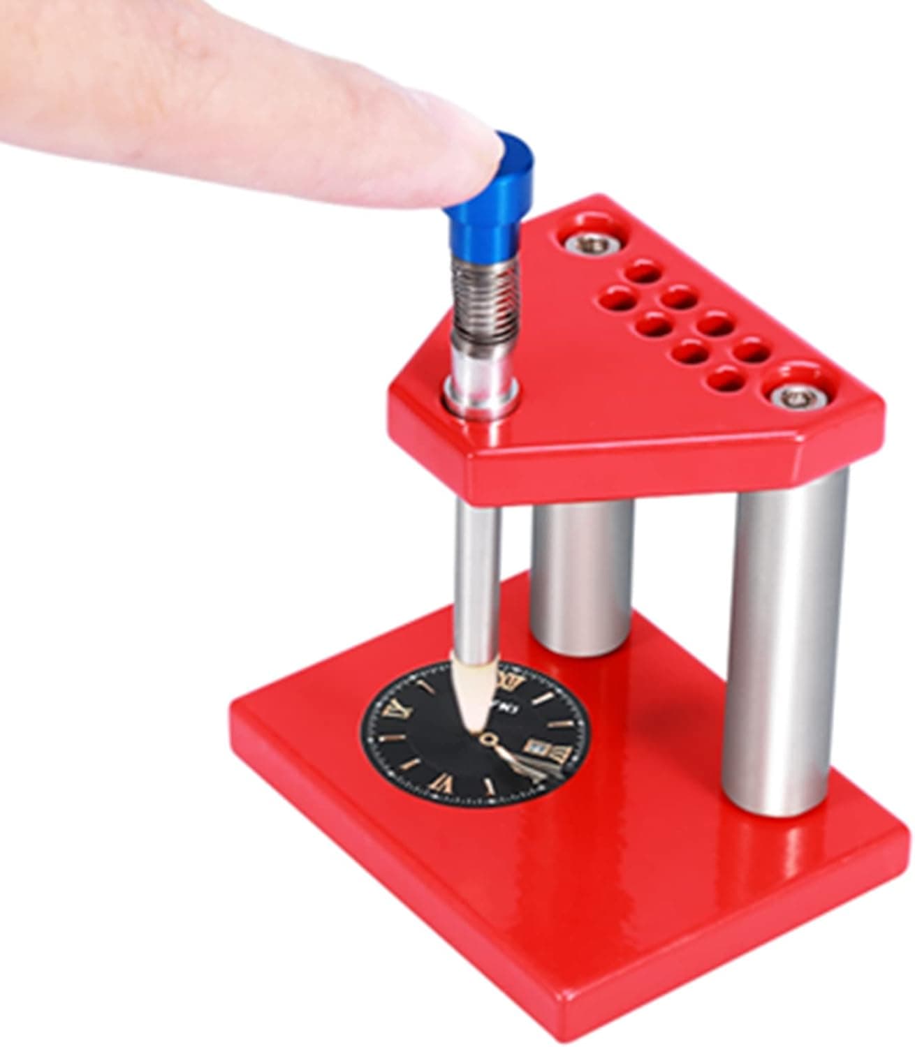 Watch Hand Presser Lifter, Puller Plunger Remover Fitting Watchmaker Repair Tool Kits
