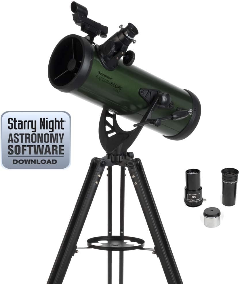Celestron ExploraScope 22103 114AZ Reflector Telescope