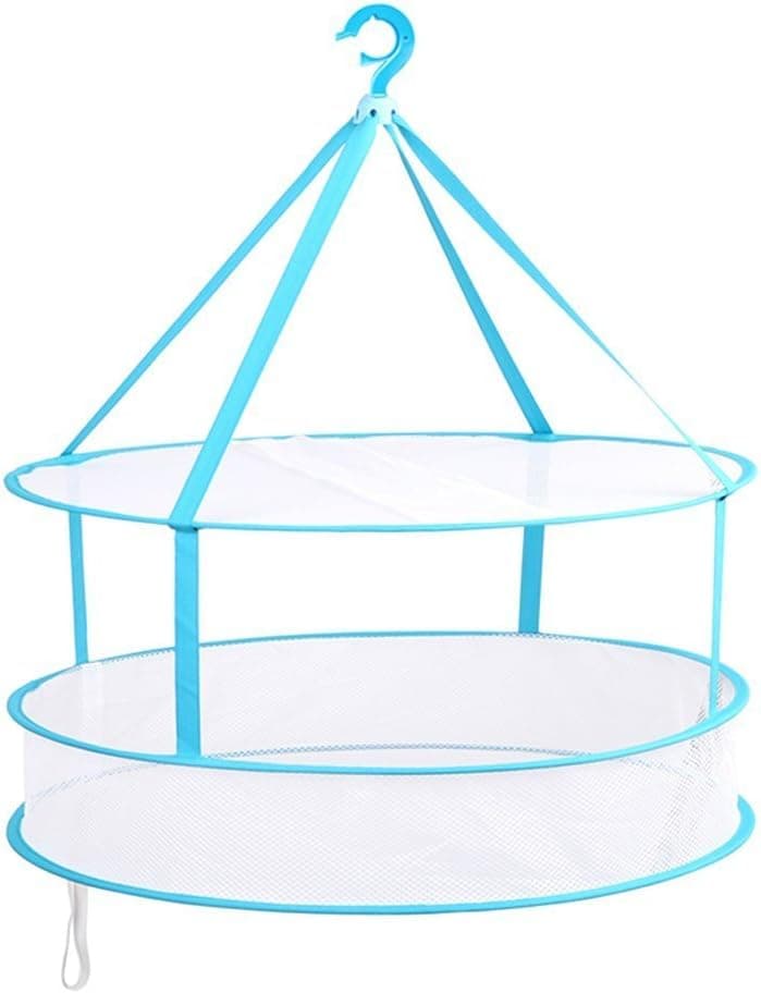 SHAREWIN Portable Hanging Drying Rack Mesh Clothes Dryer Net