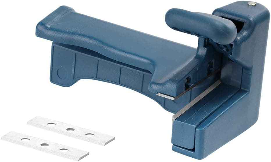 Woodworking Edge Trimmer,HandsEase Tail Trimmer Veneer Edge Banding Cutter PVC Plywood Wood Veneer Double Edge Band Cutter