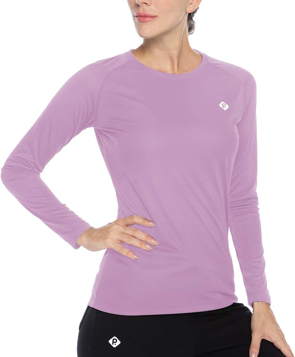 Women's UPF 50+ Sun Protection Hiking Shirts Long Sleeve Quick Dry Rashguard Athletic Running Fishing Shirts