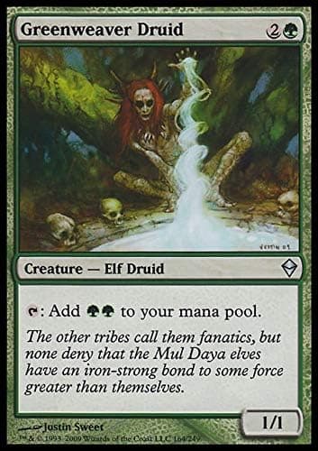 Magic The Gathering - Greenweaver Druid (164) - Zendikar