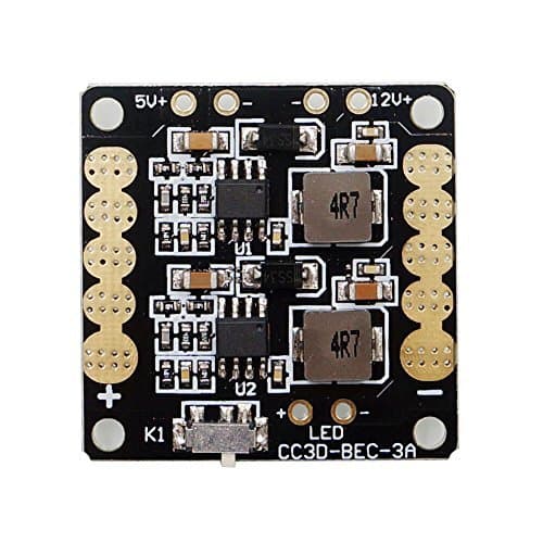 ARRIS® CC3D Naze32 Flight Controller Mini Power Distribution Board PDB w/LED (Comes with BEC 5V-12V output) for 250 Multicopter