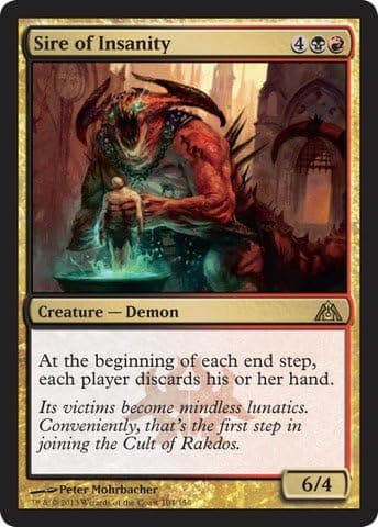 Magic The Gathering - Sire of Insanity - Dragon's Maze - Foil