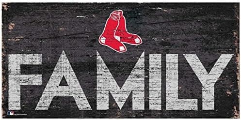Fan Creations Major League Baseball 6x12 Wood Sign (Family)