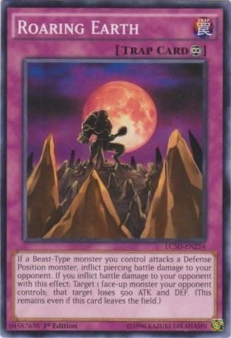 YU-GI-OH! - Roaring Earth (LC5D-EN254) - Legendary Collection 5D's Mega Pack - 1st Edition - Common
