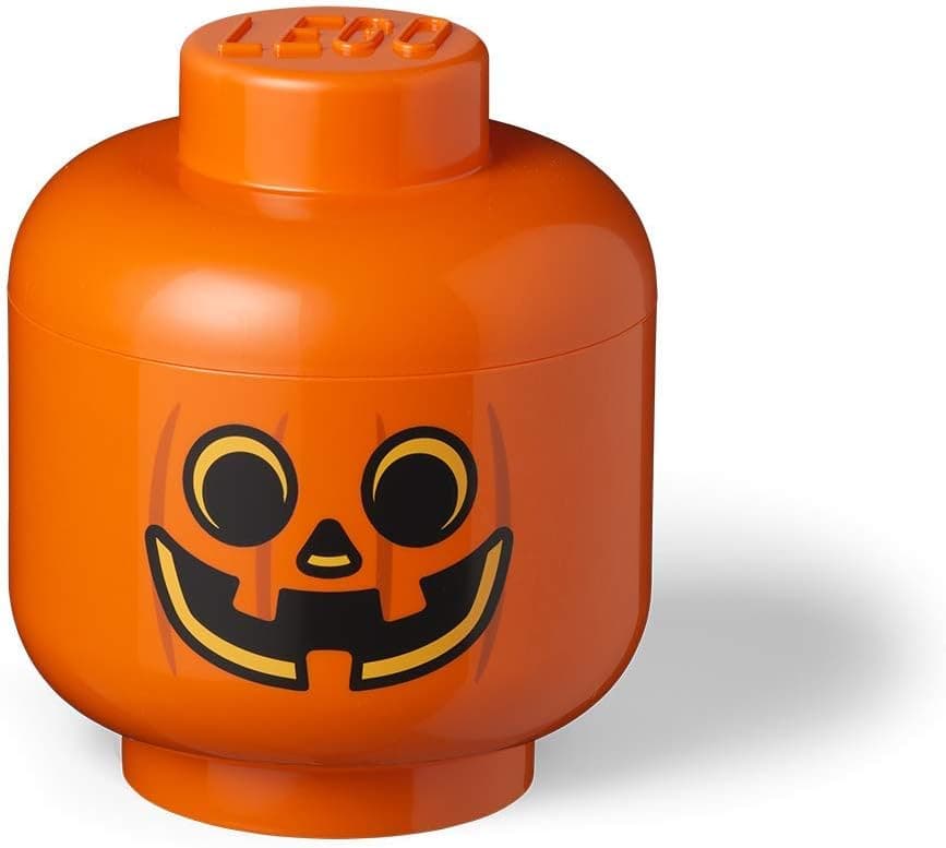 Room Copenhagen Lego Storage Head Large-Pumpkin