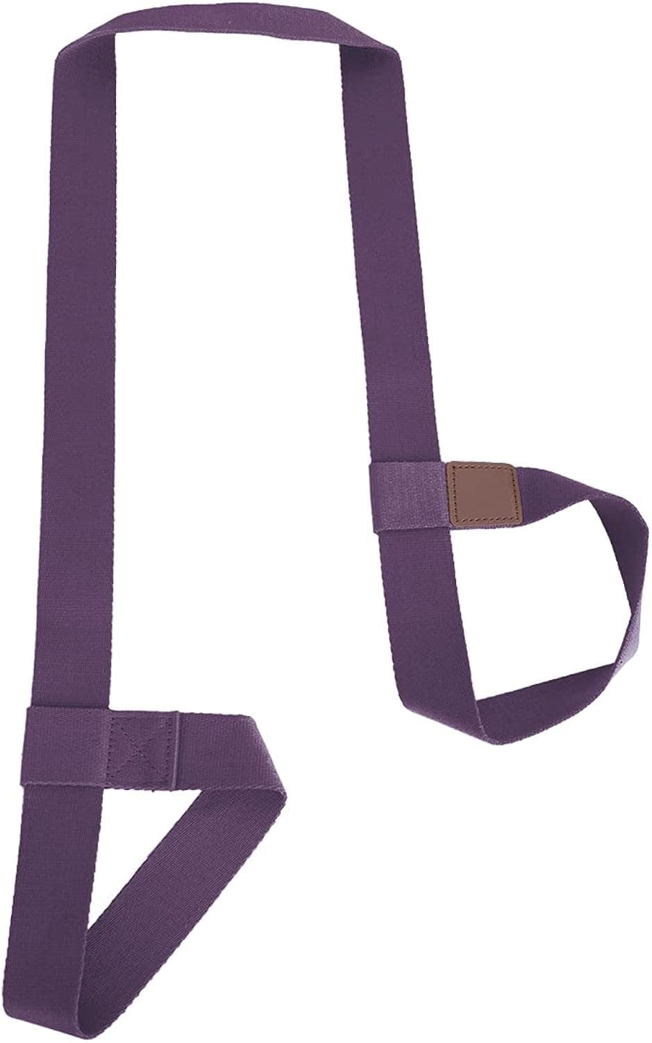 sur Yoga Mat Strap (5Colors), Easy-Cinch Yoga Mat Sling, Adjustable and Durable Yoga Mat Carrier & Stretching Strap, The Must-Have Multi-Purpose Straps for Your Yoga Mat and Exercise Mat (Purple)