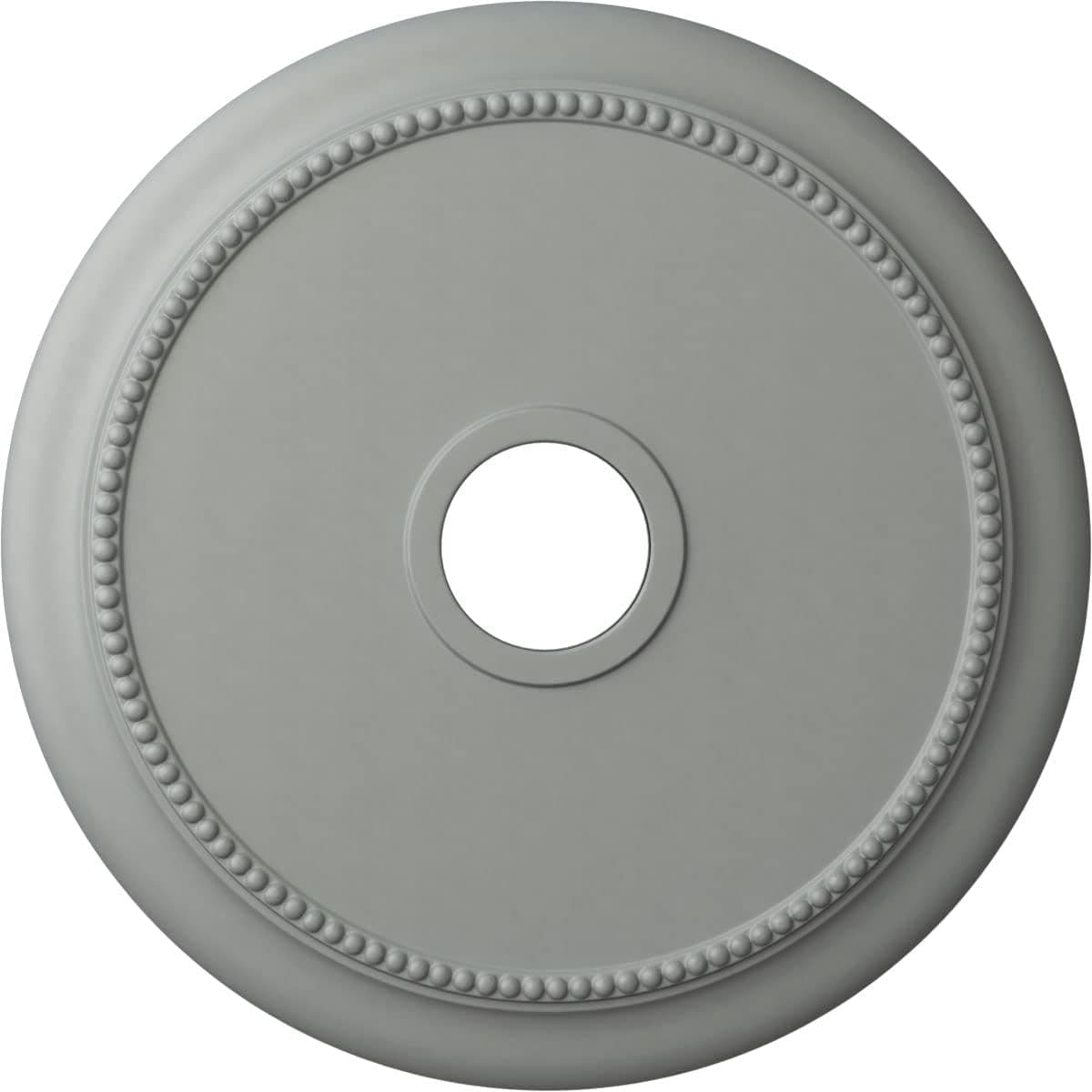 Ekena Millwork CM24CR Crendon Ceiling Medallion, 24 1/8"OD x 4 3/8"ID x 2 1/4"P (Fits Canopies up to 4 3/8"), Factory Primed