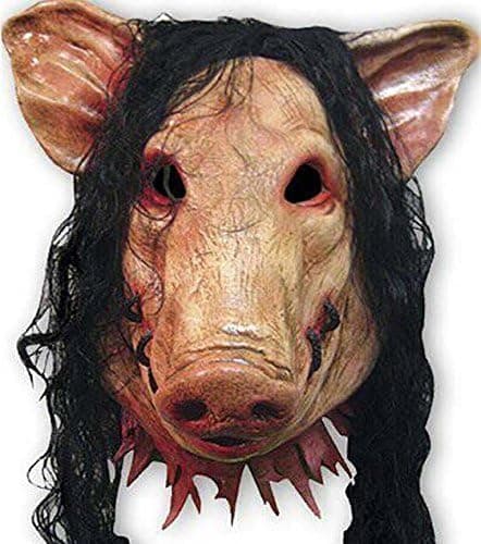 Bear boys Halloween Festival Party Show Celebration Prop Bar Decoration Cos Cosplay Animal Pig Chainsaw Maniac Ghost Horror Head Mask Masquerade Headgear (a)