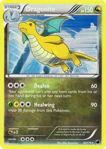 Pokemon - Dragonite (83/116) - Plasma Freeze - Holo