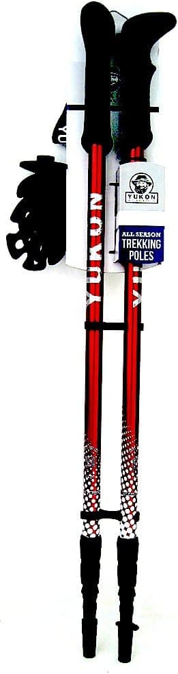 Yukon Charlies All Season 3-section Telescopic Snowshoe, Trek, Ski, Hike Poles