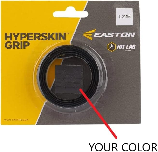Easton | HYPERSKIN BAT GRIP | 1.2mm | Baseball/Softball | Multiple Colors