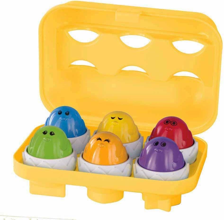 Kidoozie Peek N Peep Eggs - Mentally Stimulating – Employs Tactile Engagement – for Ages 12 Months and Up