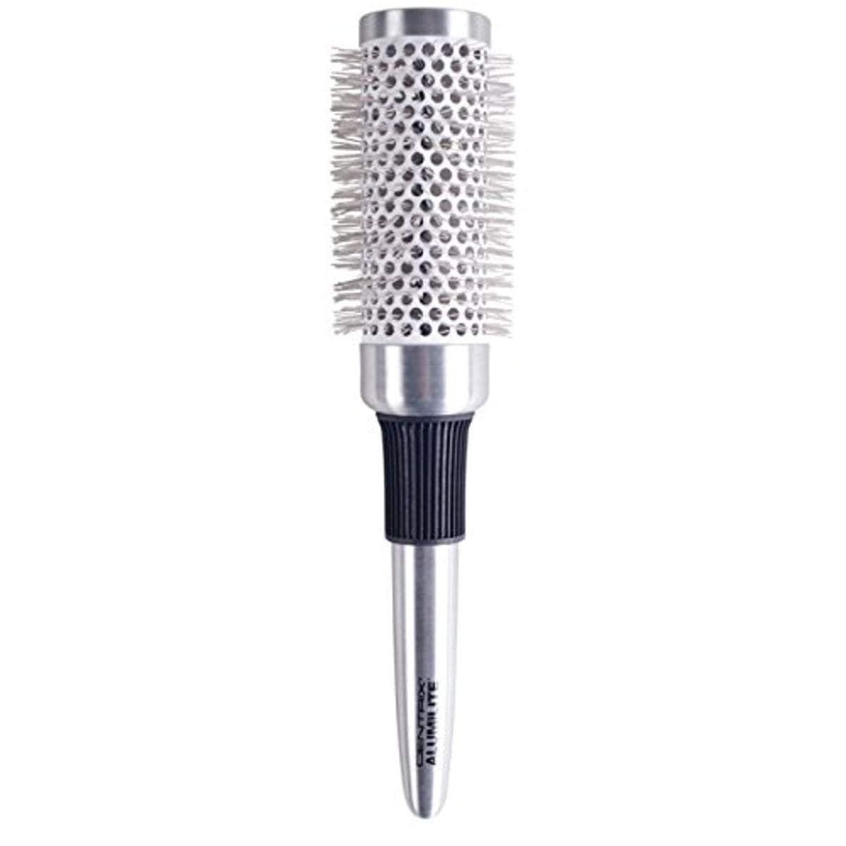 Cricket Centrix Alumilite 43mm Round Thermal Hair Brush for Blow Drying, Curling, Styling, Ceramic Barrel Hairbrush Anti-Static Anti-Frizz for All Hair Types