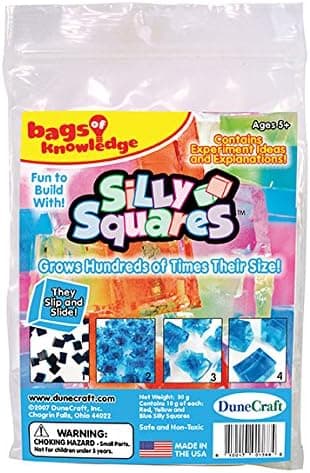 DuneCraft Silly Squares (Red, Yellow, Blue) Science Kit