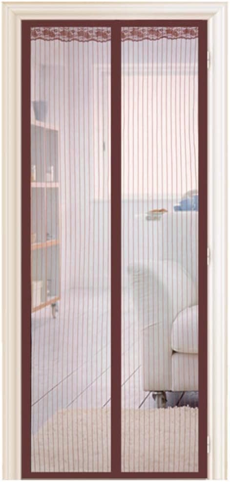 Screen Doors with Magnets Black, Magnetic Screen Door Heavy Duty Close Automatically Strong Magnets