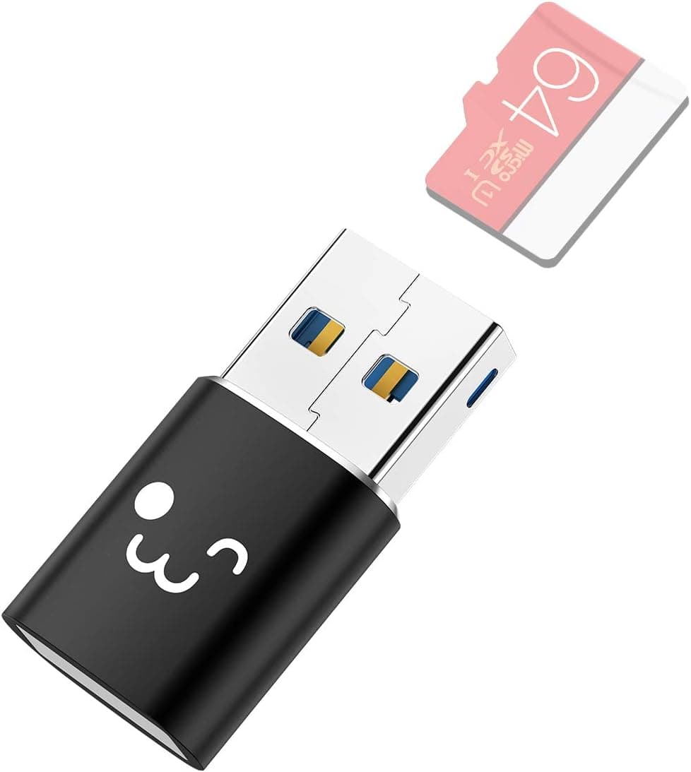 InnOrca Mini 5Gbps SuperSpeed USB 3.0 UHS-I microSDXC microSDHC TF Card Reader Adapter