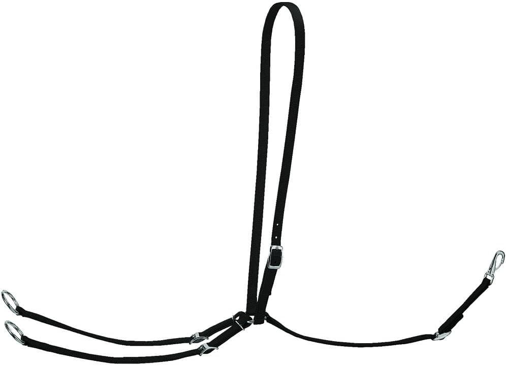 Weaver Leather Standard Running Martingale Black