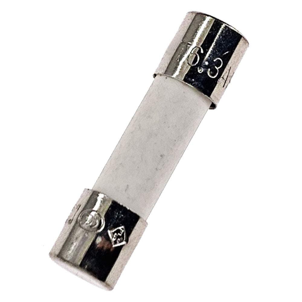 10PCS Ceramic fuses T6.3AH250V Slow-Blow 5x20mm/0.197"x0.787" 6.3AMP 250V (T6.3A)